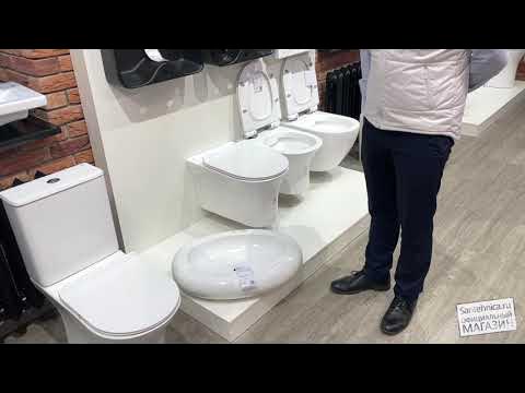 Сантехника.ру Раковина накладная Orange, 63,5 х 45,5 см, В08-640W - YouTube