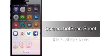 ScreenshotShareSheet - iOS 7 Jailbreak Tweak: Hands-on - iPhone Hacks