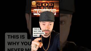 WHY YOU should NEVER MOCK GOD‼️😱🤯 #God #bible #religion #Jesus #christian #shorts #yt #mocking