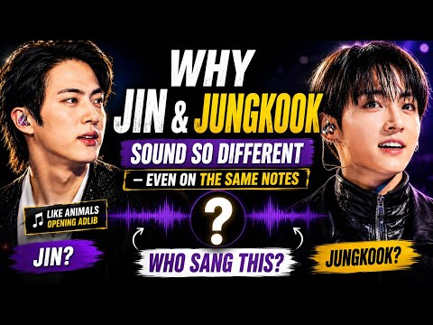 Why Jin & Jungkook Sound So Different Even When They Sing the Same Notes? WHO SANG THE OPENING ADLIB