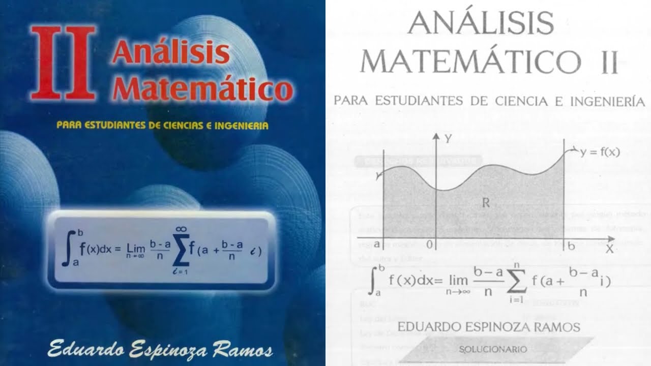 Análisis Matemático I,ll,lll,IV de Espinoza Ramos (Libros mas