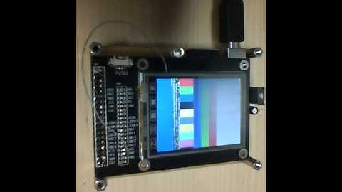 PIC 18F14K50 transfers an image file from PC to LCD via USB