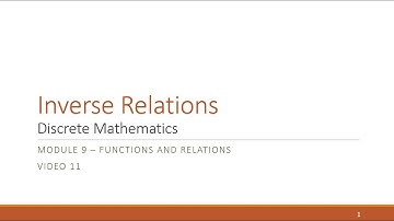 M9 V11 Inverse Relations