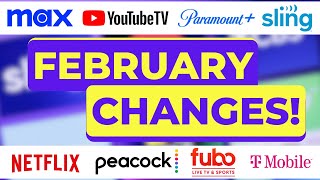 10 Big Streaming Changes for February 2024!