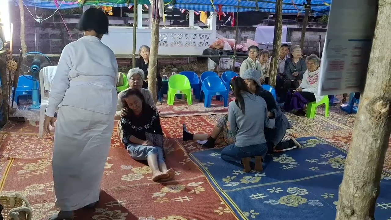 ประเพณีฟ้อนผีเม็ง ปี 2569ช่วงเช้าแม่ผ้าขาวลง 4