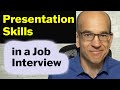 Presentation and Interview Skills Quiz
