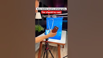 Mobile product photo ideas you can create at home #jewelry #phonephotography #mobilephotography