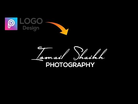 How To Create Own Signature Photography Logo In Picsart Logo Design Tutorial Youtube