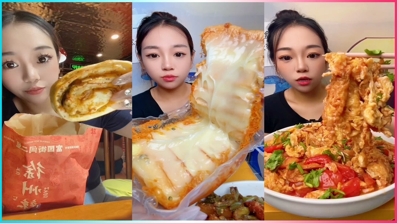 Tc Asmr EXTREME ASMR FOOD 🍜 Crunchy Eating Sounds! 먹방 Mukbang 美味しい食べ物 😍🔥 #asmr ...