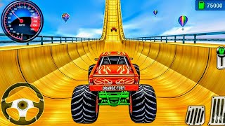 Monster Truck Mega Ramp Impossible Driver - Ultimate Car Stunts GT Racing - Android GamePlay 2025