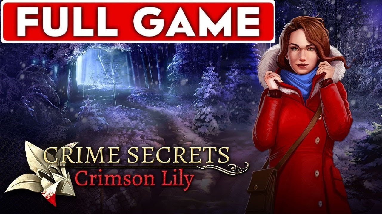Crime Secrets Crimson Lily FULL GAME WALKTHROUGH - No Commentary