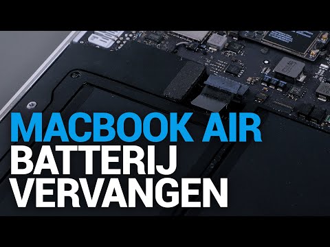 Inspecteren verdacht typist MacBook Air A1466 batterij vervangen. Fix zelf in 15 min. | Fixje.nl