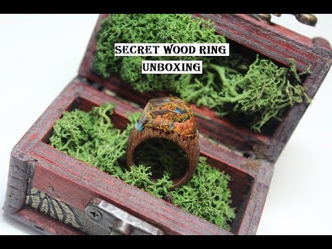 secret wood ring unboxing