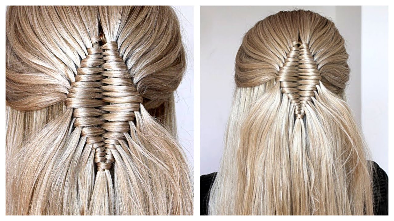 How To: Diamond shape Infinity Braid By Another Braid 