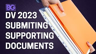 SUBMITING SUPPORTING DOCUMENTS  | DV 2023
