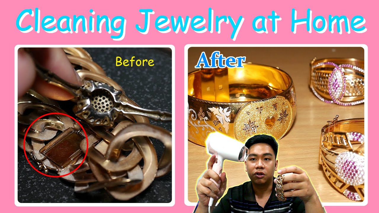 how to wash jewelry at home look new REALLY??? YouTube