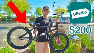 BUYING A $200 CUSTOM BMX BIKE ON OFFERUP!