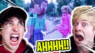 THE BEST *PERFECTLY CUT* SCREAMS! | Sam and Colby