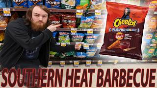 CHEETOS NEW FLAVOR SWAP LAYS SWEET SOUTHERN HEAT BARBECUE FLAVORED CHIPS REVIEW