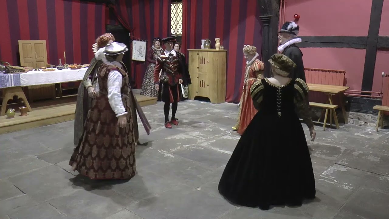 Contrapasso Nuovo 16th Century dance performed by Gloriana Living History