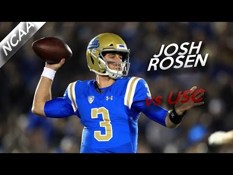 Josh Rosen Highlights vs USC // 32/52 421 Yards, 3 TDs // 11.18.17