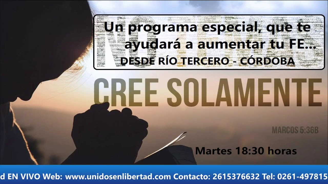 Emisión en directo de unidosenlibertad EN VIVO