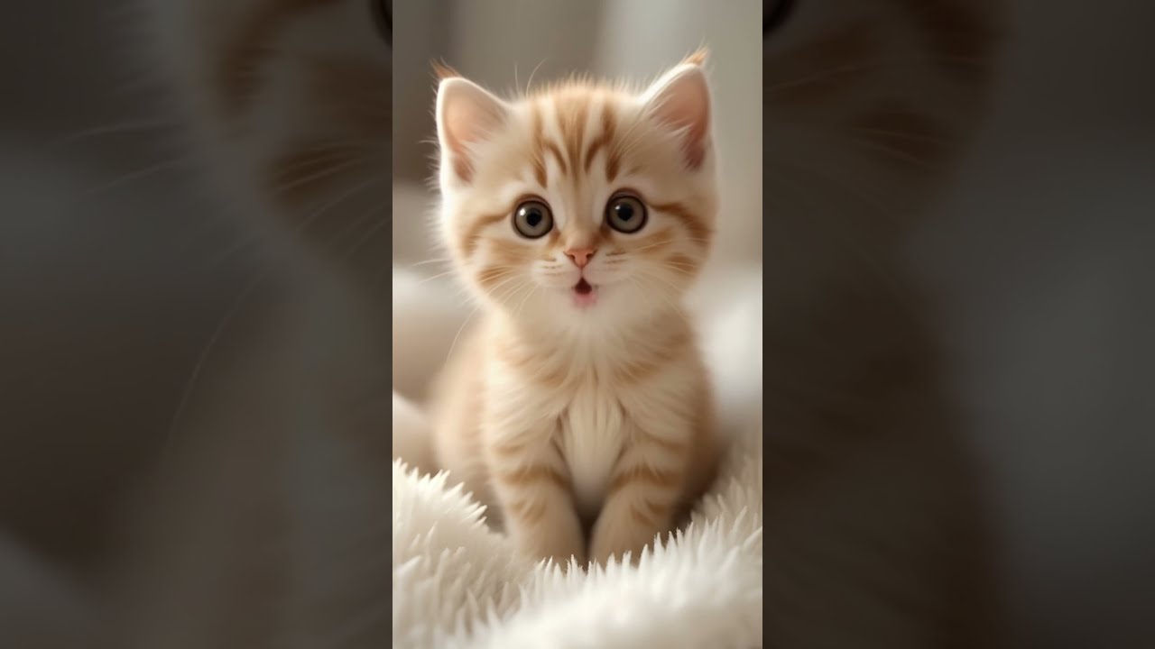 Cute Creamy Cat Singing APT Apt