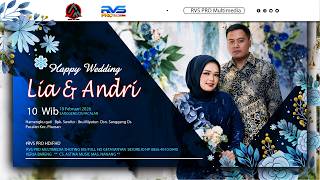 live..04 astina music ** wedding  liaa \u0026 Andri ** Selasa Pon 10 februari 2026