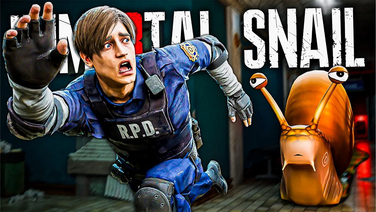 RE2, But An IMMORTAL SNAIL HUNTS ME!