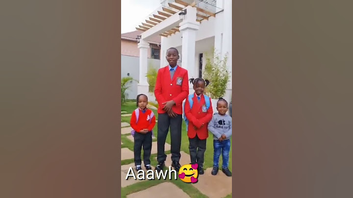 Bahati preparing his kids for school🥰