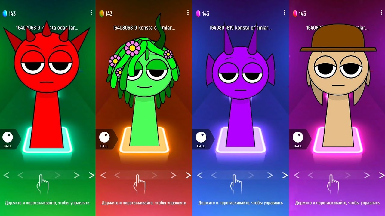 Tiles Hop Dark Beats 😈🌿  Inferno vs Bloom vs Vortex vs Noir