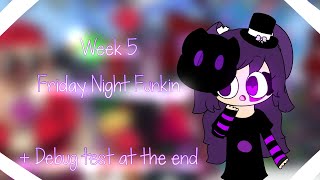 Friday Night Funkin | Week 5 | Hard Mode Gameplay + Debug Menu Character Test