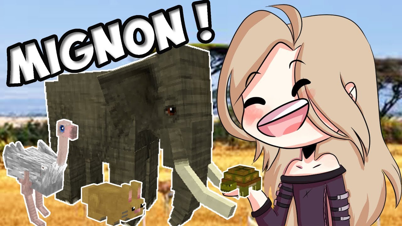 DÉCOUVERTE MOD MINECRAFT - Des animaux TROP MIGNONS !