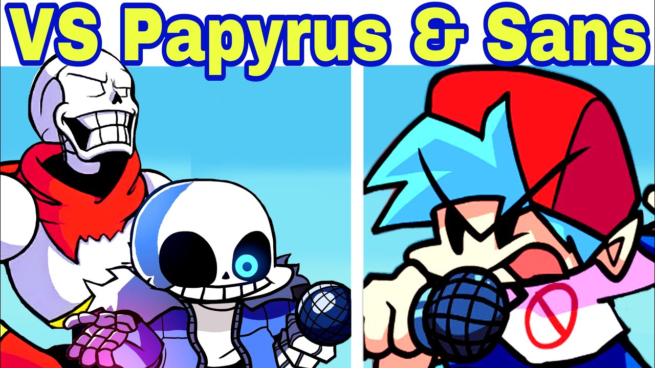 Playable Indie Cross Papyrus [Friday Night Funkin'] [Mods]