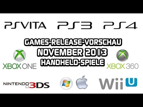 Games-Release-Vorschau - November 2013 - Handheld // powered by CHILLMO.COM