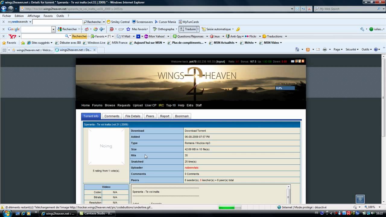 Descarcare fisier torrent Say Thanks Comment