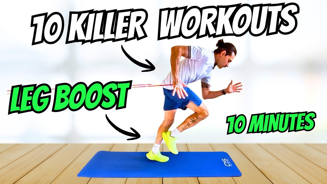 Увеличьте свою мощность на велосипеде за 10 минут 💥 | Тренировка с эспандером дома