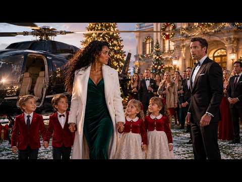 Billionaire Invited His Childless Ex-Wife for Christmas to Humiliate Her—She Came with Quadruplets