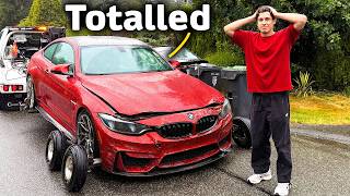 I Bought A Non Running SALVAGE Title BMW M4 Across The Country!
