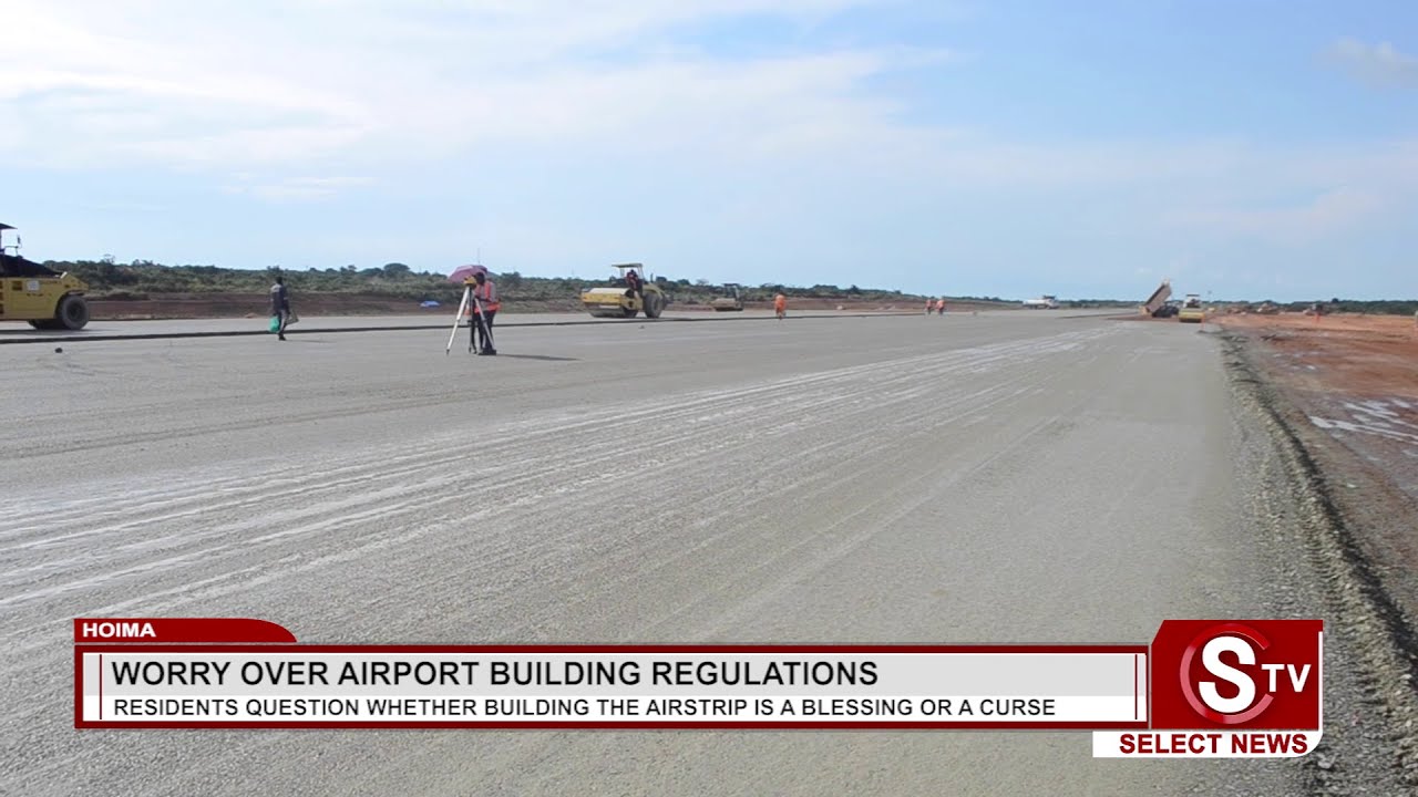 Hoima residents Warried about the AirPort Construction