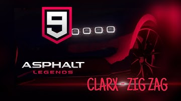 ASPHALT 9 × ZIG ZAG - CLARX | KNOCKING WITH FERRARI in 4K