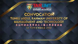 [LIVE] TAR UMT Convocation – 13 November 2022 (Session 1)