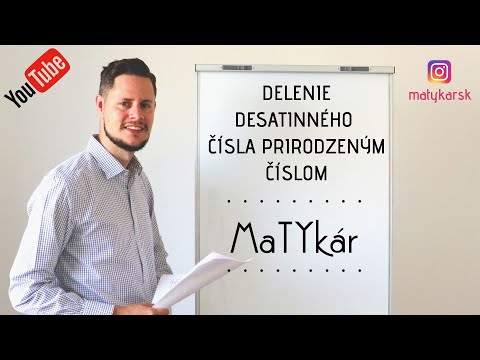 Video: Majú prirodzené čísla desatinné miesta?