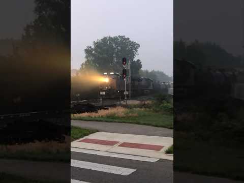 Train Cuts Through