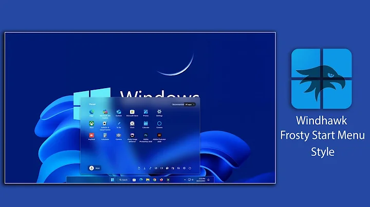 Transform Your Windows 11 Start Menu & Taskbar | Modern Glass Look