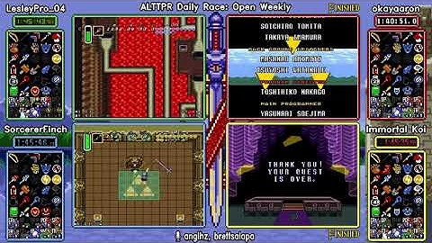 Open Weekly Sep 12 2021. ALTTP Randomizer Daily Race Part 2