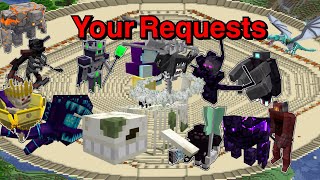 Minecraft |Mobs Battle| Your Requests