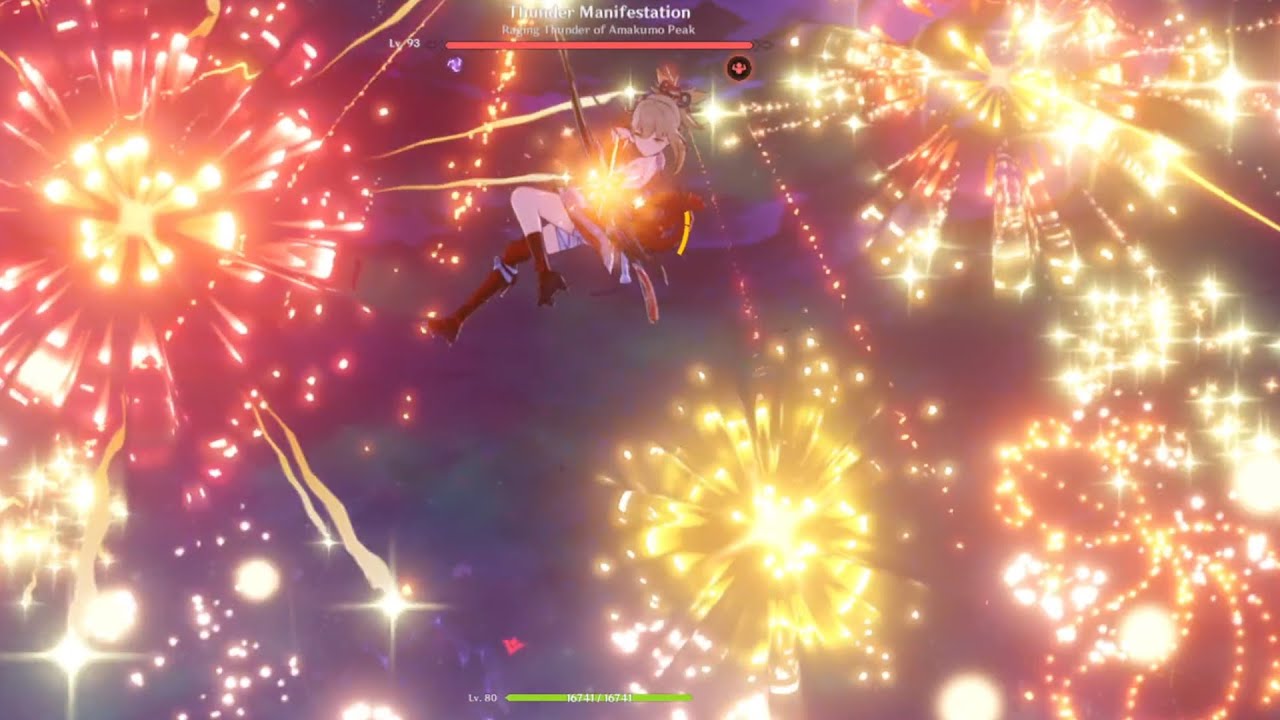 Hunting and Gathering materials for Baal! Genshin Impact