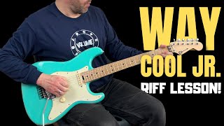 RATT - Way Cool Jr. Guitar Lesson - How to REALLY play the Riff! (w/TAB) #MasterThatRiff! #162