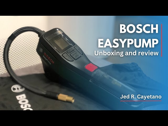 Bosch EasyPump Unboxing and Review 